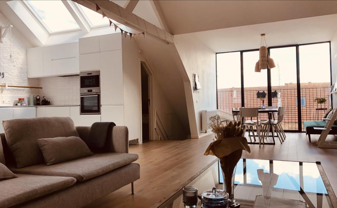 Апартаменты Lichtrijke Loft Bij Restaurant Den Olifant Ипр Экстерьер фото